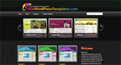 Desktop Screenshot of 1800wordpresstemplates.com